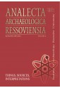 Analecta Archaeologica Ressoviensia t. 2