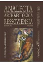 Analecta Archaeologica Ressoviensia t. 8